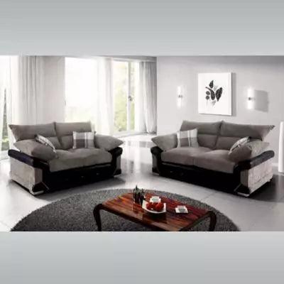 Maryland 3+2 Sofa Set Beige/Brown