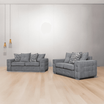 Erith Grey Sofa Set