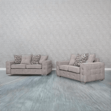 Erith Cream Sofa Set