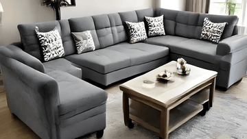 6 seater corner sofa