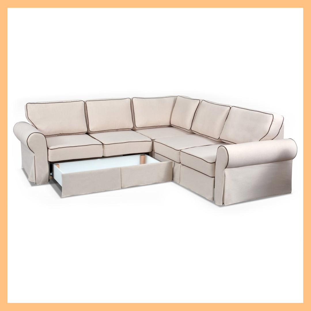 DAKAR LARGE CORNER SOFA BED