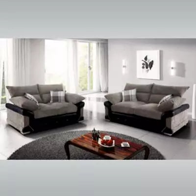 Maryland 3+2 Sofa Set Beige/Brown