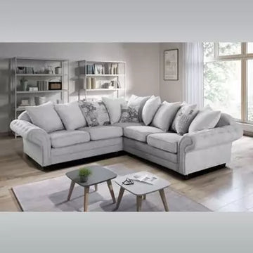 Hawaii Corner Sofa Light Grey