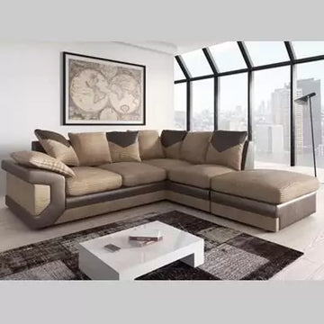 Dino Corner Sofa Beige/Brown