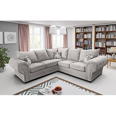 Ibiza Light Grey Corner Sofa