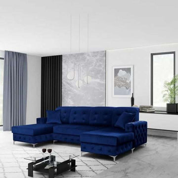 VERSO LARGE SOFA BED BLUE