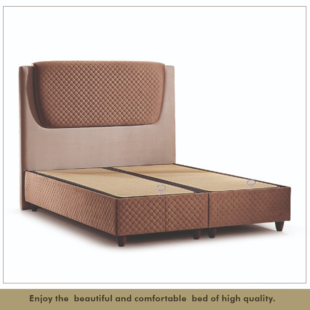 MODO OTTOMAN BROWN STORAGE BED