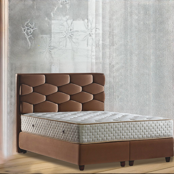 ROSE BROWN STORAGE BED