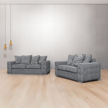 Erith Grey Sofa Set