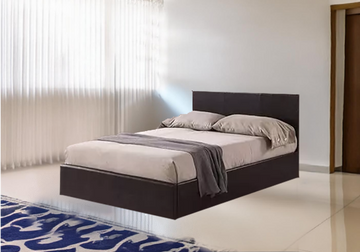 MODERNIQUE BROWN STORAGE BED