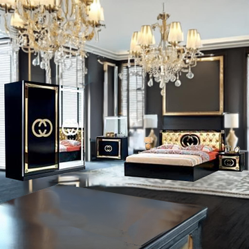 GOLDEN CHELSEA BEDROOM SET