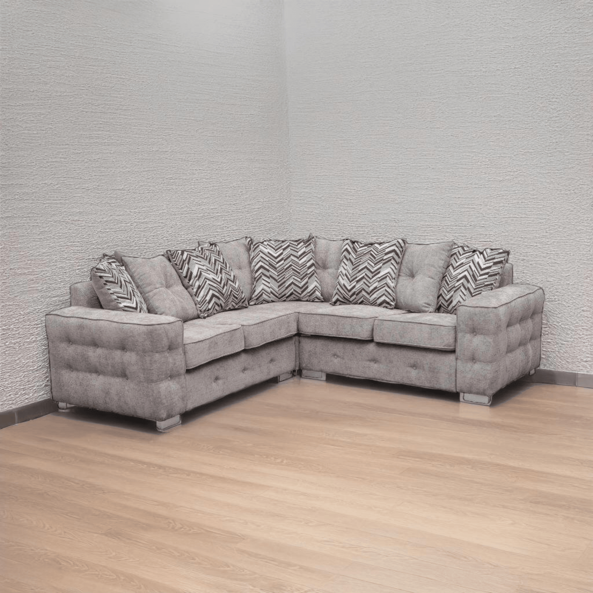 Erith Cream Corner Sofa