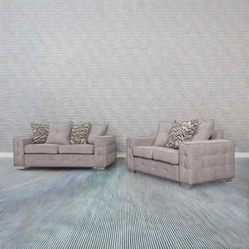 Erith Cream Sofa Set