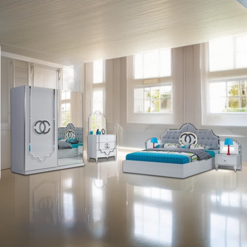 CHARLIE WHITE BEDROOM SET