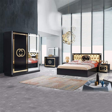 GOLDEN CHELSEA BEDROOM SET