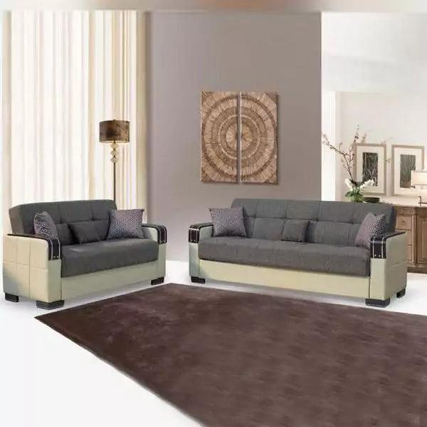 MALTA BROWN SOFA SET 1 SEATER, 2 SEATER, 3 SEATER