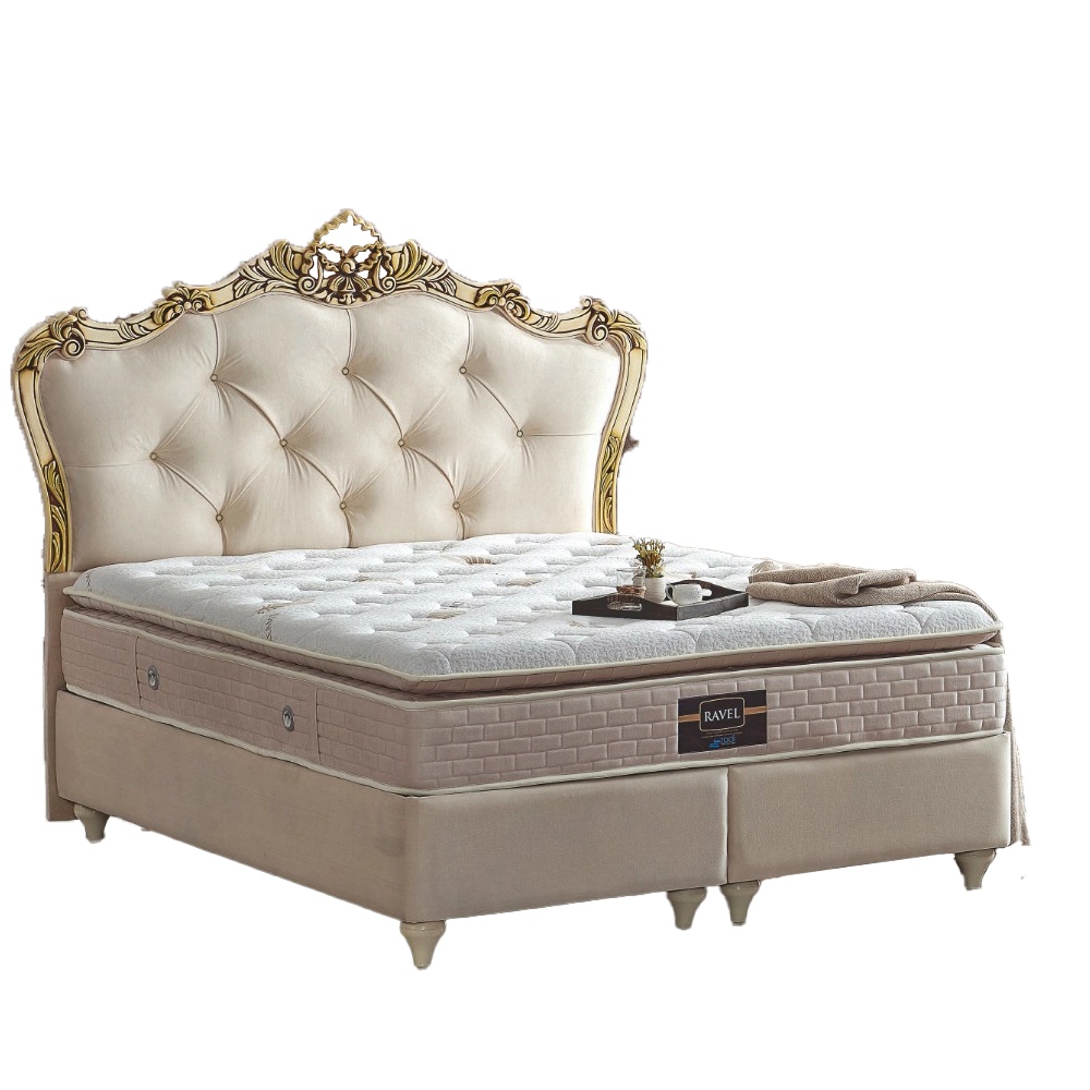 TURKISH CREAM STORAGE BED