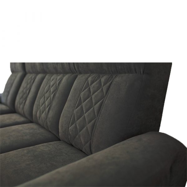 SELLY BLACK SMALL SOFA BED