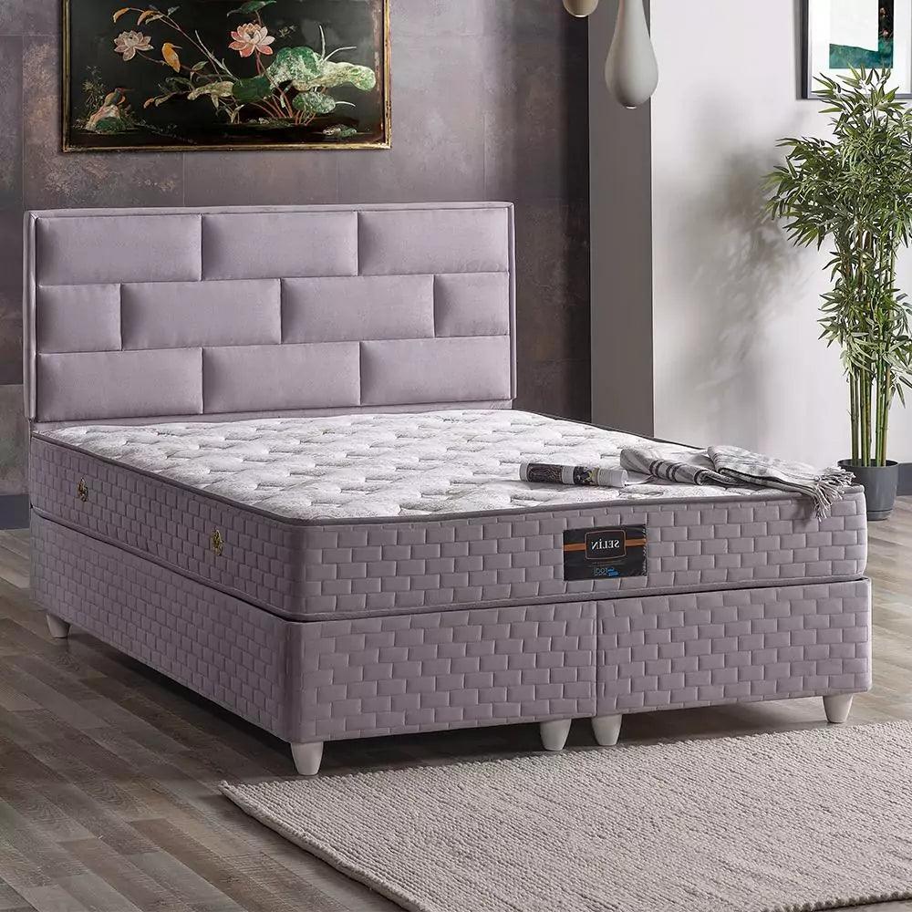 ROSE OTTOMAN GREY STORAGE BED