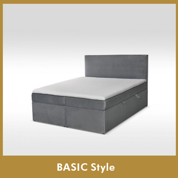 BOX SPRING STORAGE BED