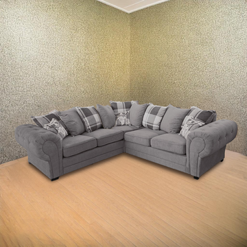 IBIZA GREY CORNER SOFA