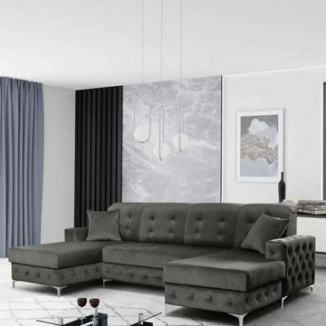 VERSO LARGE GREY SOFA BED